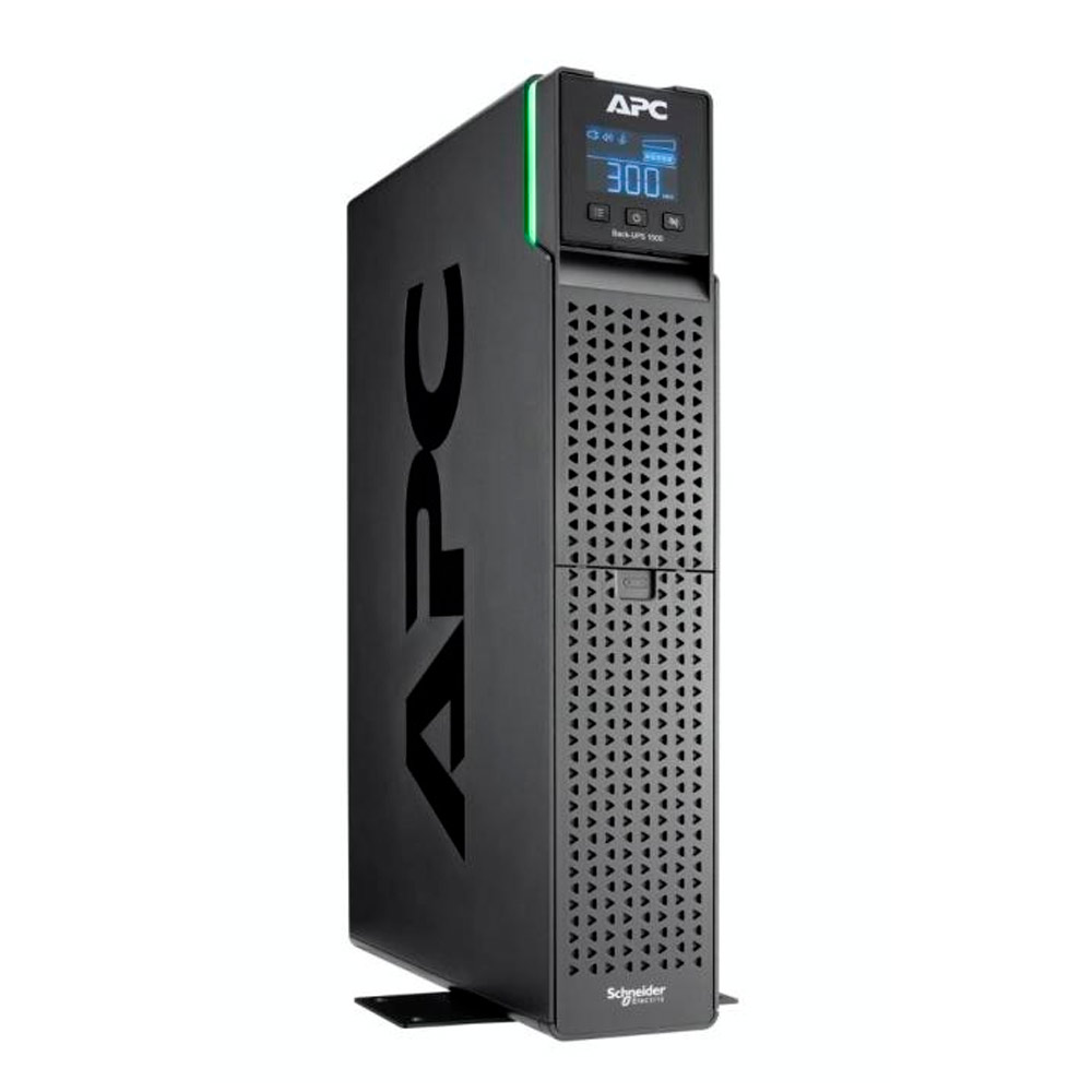 UPS APC BR1500RM2U - Battery backup - Line interactive - 900 Watt - 1500 VA - AC 120 V - LCD AVR