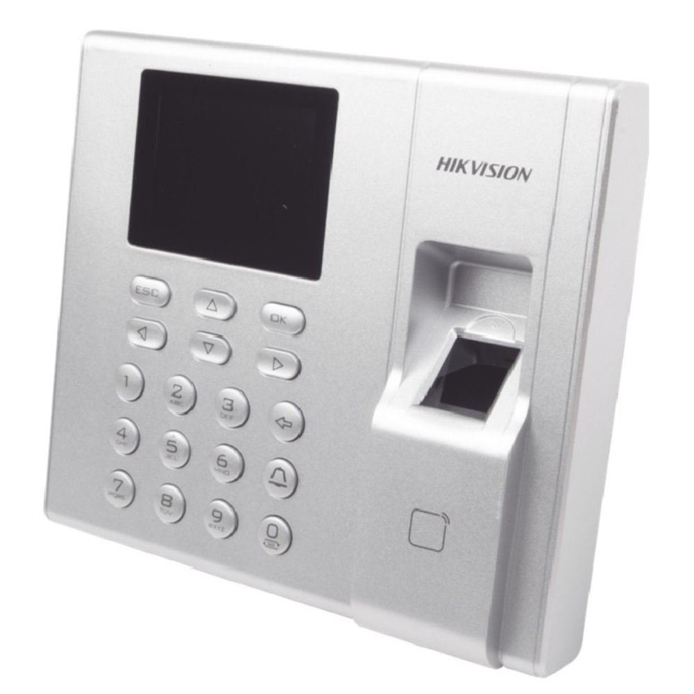 Hikvision Terminal de control de acceso con lector de huellas dactilares DS-K1T8003MF