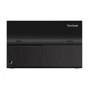 Monitor ViewSonic VA1655 - Monitor LED - 16" (15.6" visible) - portátil - 1920 x 1080 Full HD (1080p) @ 60 Hz - IPS - 250 cd/m² - 800:1 - 7 ms - Mini HDMI, USB-C - altavoces