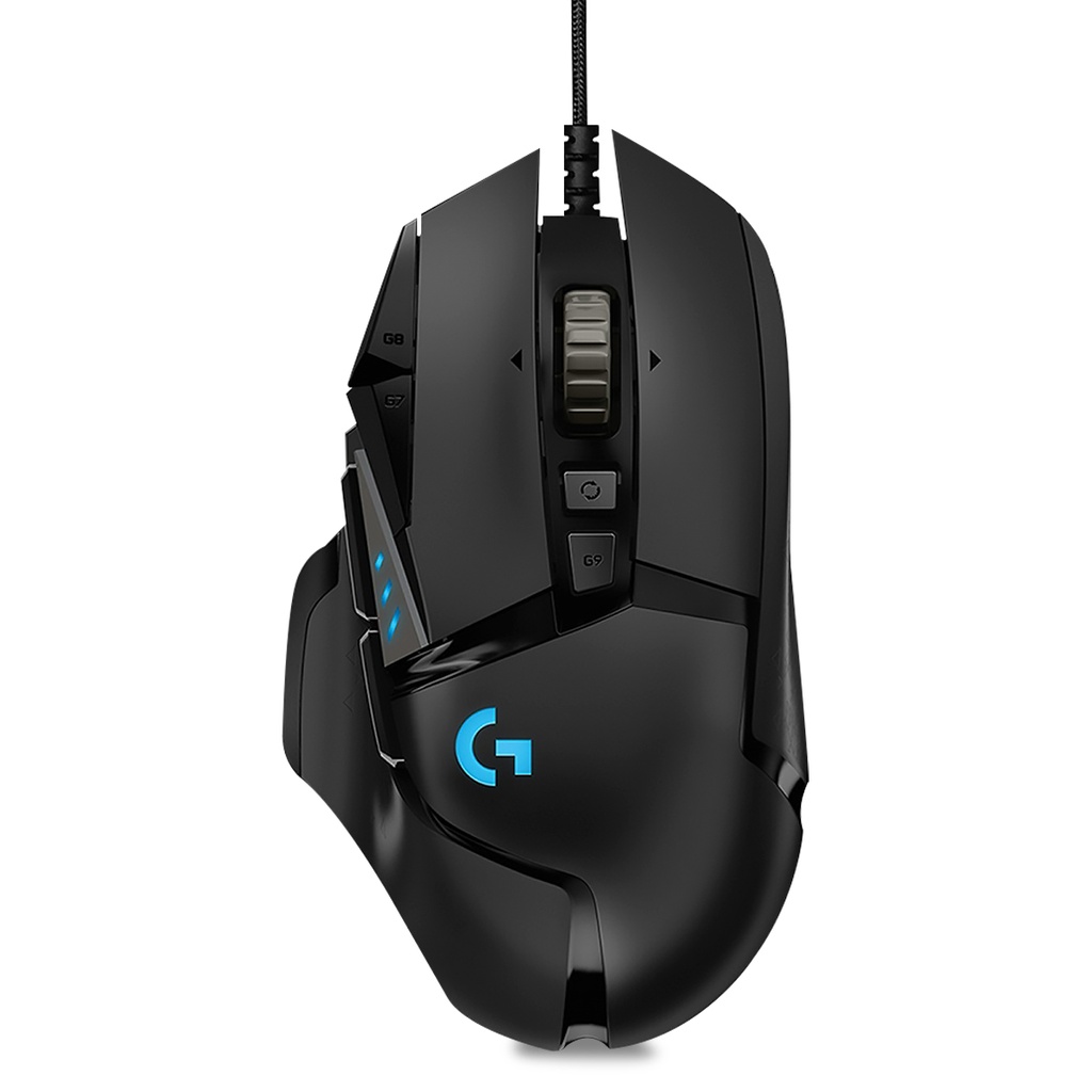 Mouse Logitech Gaming G502 Hero LightSpeed USB Color Negro