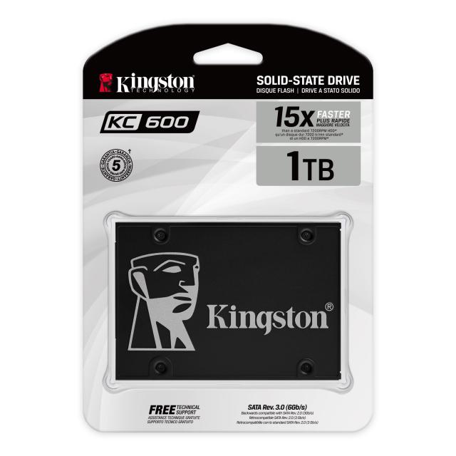 Unidad de estado sólido Kingston 1024 GB de 2.5" interna