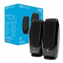 Bocinas Logitech S150 para PC conector USB 1.2 vatios  Color negro