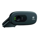 Cámara web Logitech C270 HD cuerpo movible