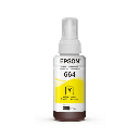 Tinta Epson Amarillo (T664)de 70ml L110 / L120/ L121/L200 / L210 / L220 / L300/L310 /L350 / L355 / L365 / L375 / L380 / L395 / L396 / L455 / L475 / L495 / L555 / L565 / L57 5 / L1300