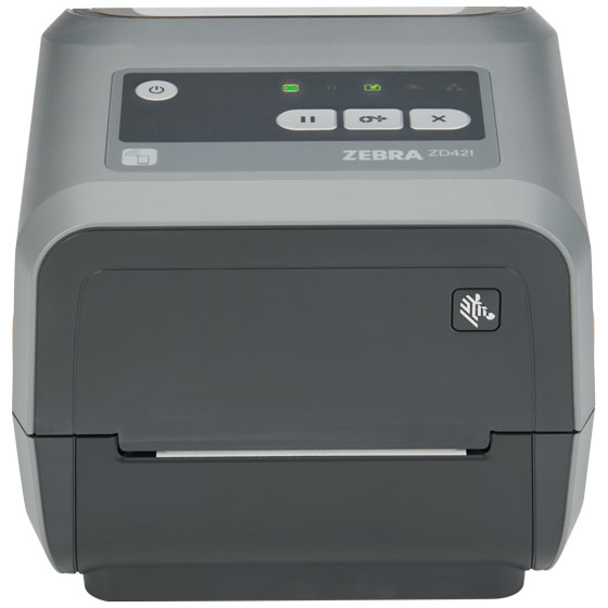 Impresora de etiquetas Zebra ZD421t - transferencia térmica - Rollo (11,2 cm) - 203 ppp - hasta 152 mm/segundo - USB 2.0, LAN, host USB