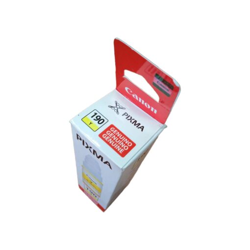 Tinta Canon amarillo (GI-190Y) de 70 ml para PIXMA G1100, G2100, G3100, G4100