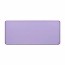 Teclado y alfombrilla de ratón Logitech Studio Series - base de goma antideslizante, fácil deslizamiento, superficie resistente a salpicaduras - lavanda