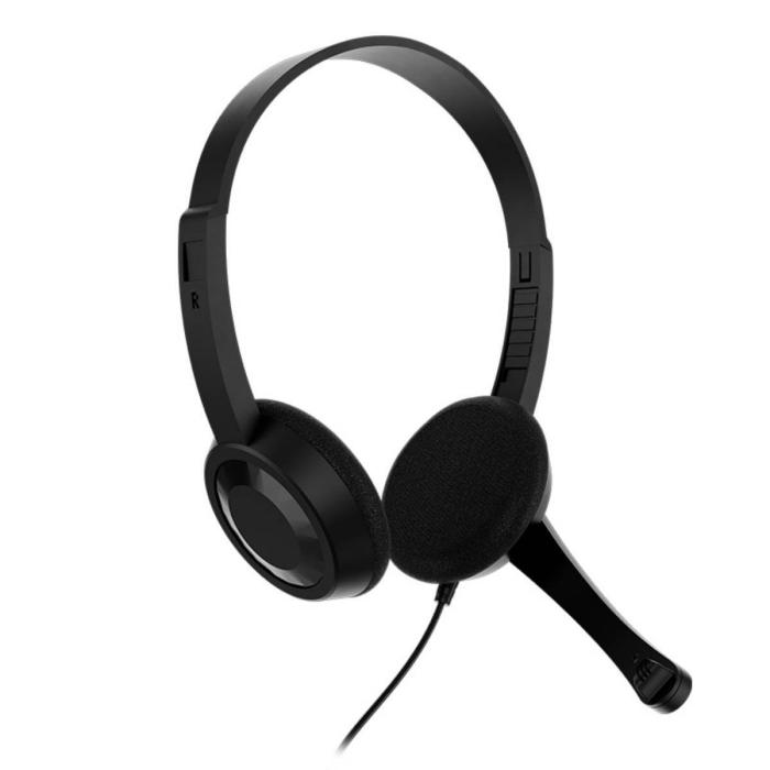 Xtech - XTH-241 - Headphones with microphone - Para Conference / Para Computer - Wired - USB/ In line control