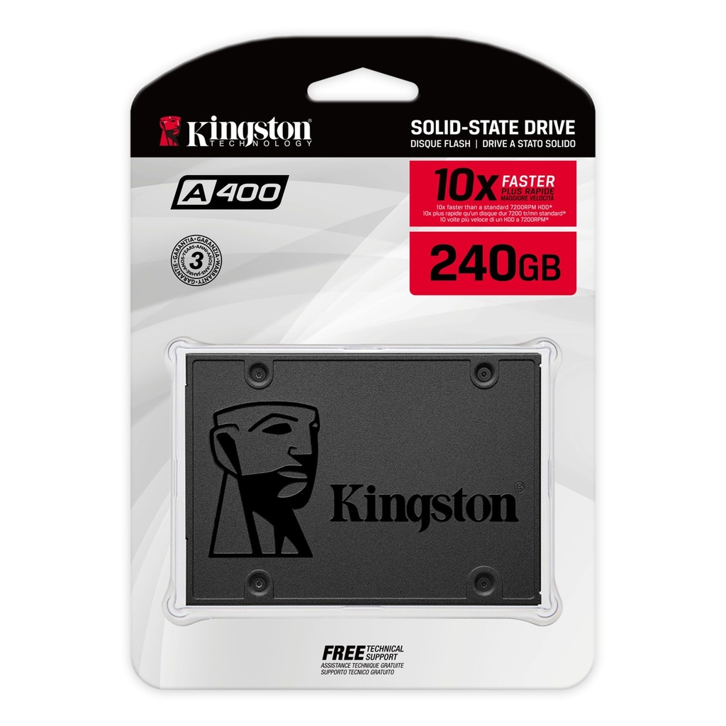 Unidad de estado sólido Kingston estado  sólido SSD 240 GB - interno - 2.5" - SATA 6Gb/s