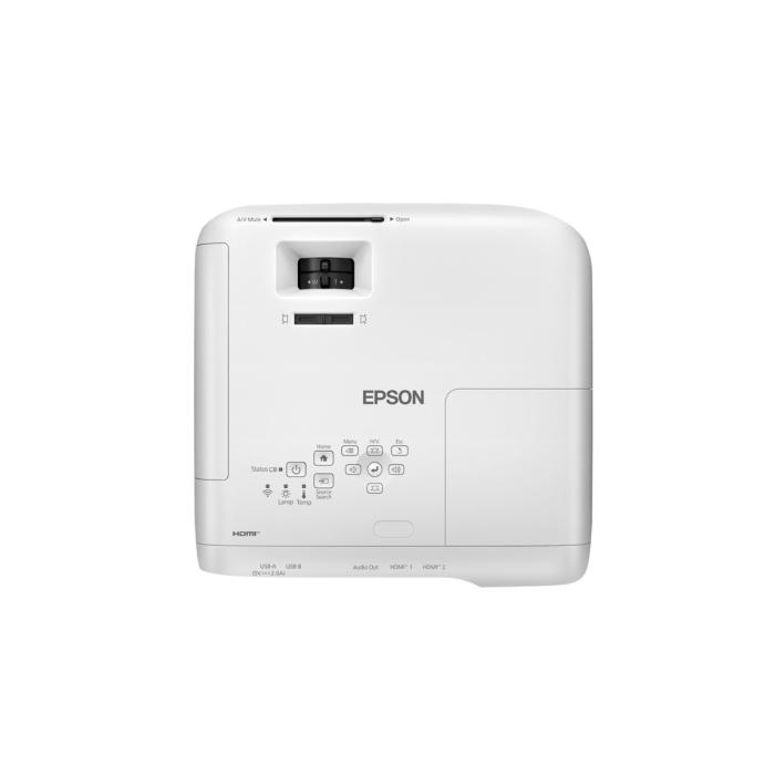 Proyector Epson PowerLite FH54+ 3LCD 4.100 Lúmenes FHD, 2x HDMI con Altavoz Integrado 16W - Blanco