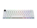 Teclado Gaming Logitech PRO X60 Táctil, Inalámbrico, Color Blanco