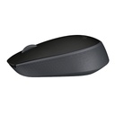 Mouse Inalámbrico para Computadora Logitech M170 color negro