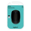 Mouse Inalámbrico para Computadora Logitech M170 color negro