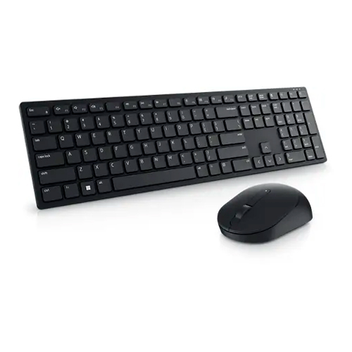 Dell - Keyboard and mouse set - Spanish - Wireless - KM5221W (Brown Box)