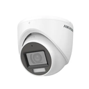 Cámara web Hikvision HD de torreta fija para interiores con audio, luz e híbrido inteligente de 2 MP.