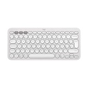 Teclado - Logitech  - Inalámbrico - Blanco
