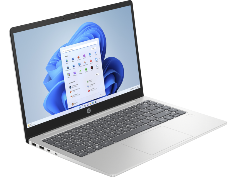 Laptop HP 14-ep1000la de 14" Intel Ultra i5 125H Ram 16 GB SSD 512 GB Windows 11 Home Plata Español
