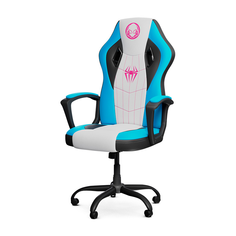 Silla Gaming Xtech Edición Ghost Spider Color Blanca XTF-MC100SG