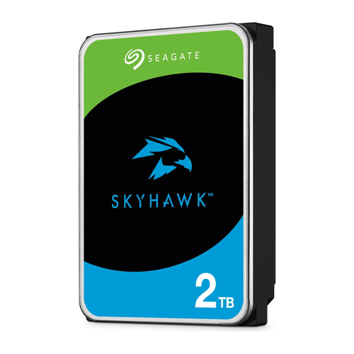 Seagate SkyHawk ST2000VX017 - Disco duro - 2 TB - interno - 3.5" - SATA 6Gb/s - búfer: 256 MB - con Recuperación de datos Seagate Rescue de 3 años
