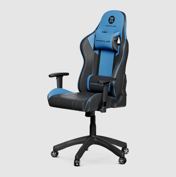 Silla Gamer - Primus THRÓNOS100T - Negro y azul