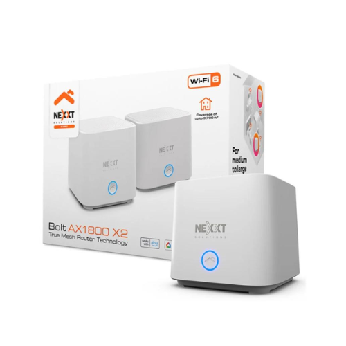 Nexxt Solutions Home - Wireless router - Wireless - 802.11a/b/g/n/ac - Desktop - 2 pack