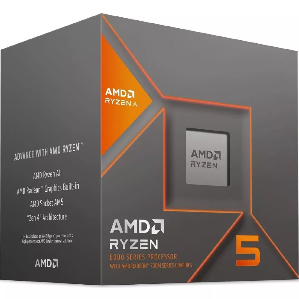 Procesador AMD Ryzen 5 8600G - 6 Core 5.05GHz 22MB AM5 with W