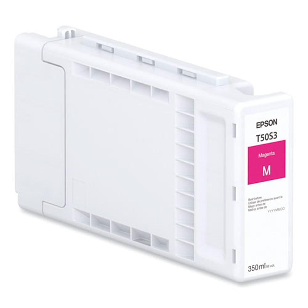 Cartucho de tinta Epson T50S - 350 ml - gran capacidad - magenta - original - blíster con alarmas de RF/acústica -  para SureColor T3770DE, T3770DR, T3770E, T5770DM, T5770DR, T7770D, T7770DM