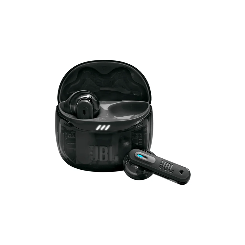 Audífonos Inalámbricos JBL Tune Flex 2, Con Cancelación De Ruido, Edición Ghost, Color Negro