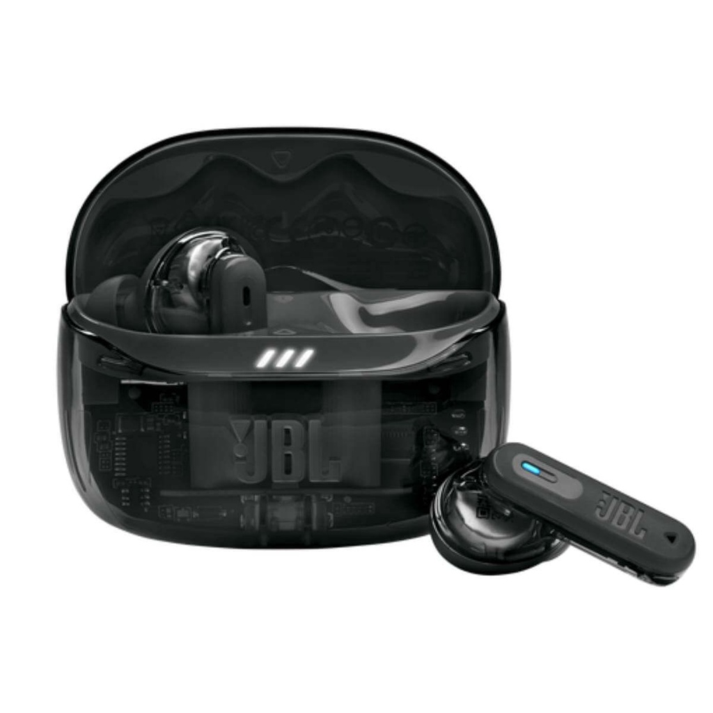JBL TUNE - Beam - Headphones - Ghost Black - JBLTBEAM2GBLKAM