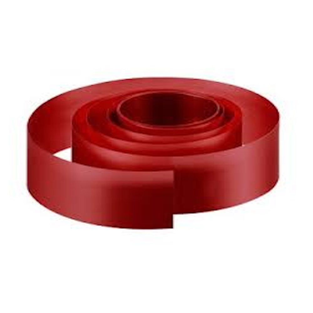 LISTON CARNAVAL LISO 9 DE 1 1/8"X100 YDS 9102 ROJO