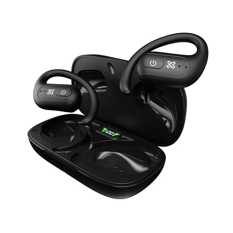 Audífonos Klip Xtreme OPENBUDS Inalámbricos Negro