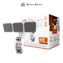 Cámara con reflector de doble lente Smart Wi-Fi