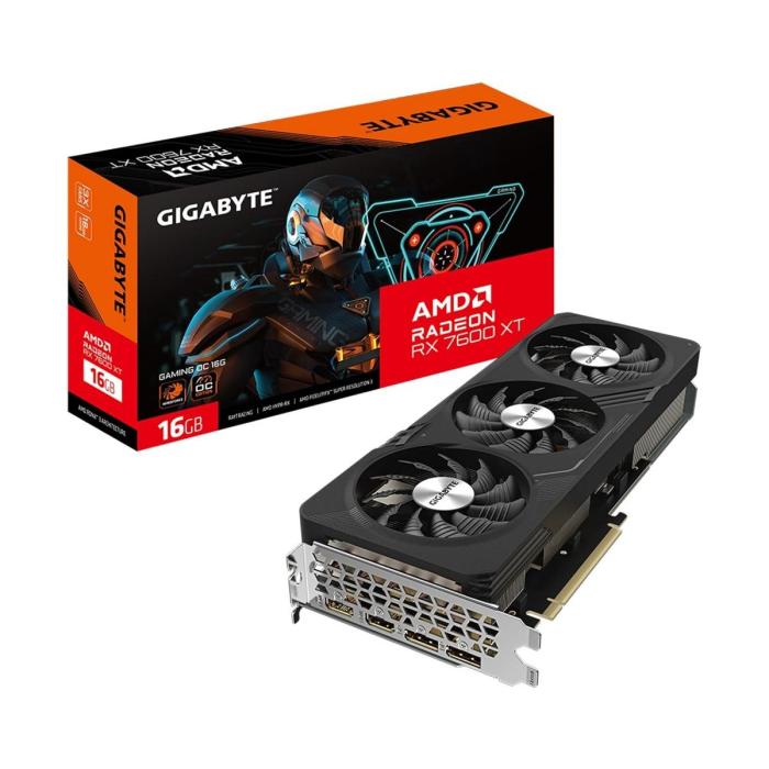 Gigabyte - GV-R76GAMING OC-8GD G11 - PCI Express 4.0 - AMD - AMD Radeon RX 7600 - GDDR6 SDRAM - DisplayPort / HDMI