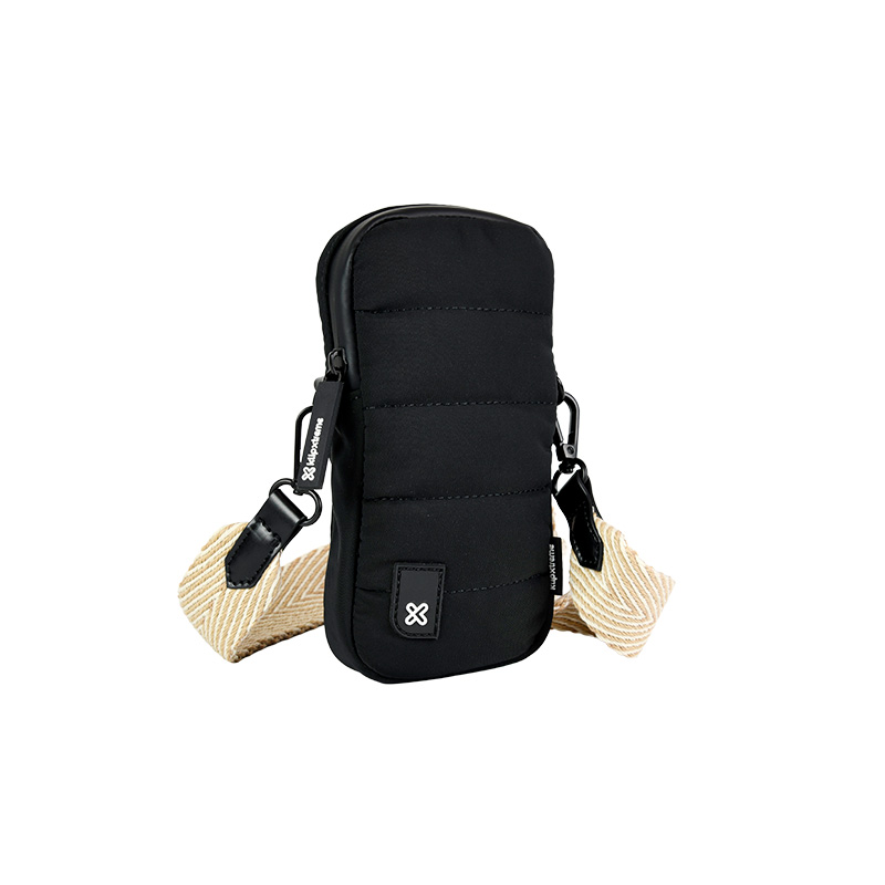 Klip Xtreme ADA - Bolso para teléfono - Negro / Beige - Water repellent
