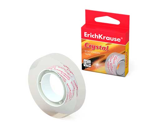 CINTA ADHESIVA ERICH KRAUSE CRISTAL 36923 18MMX33M