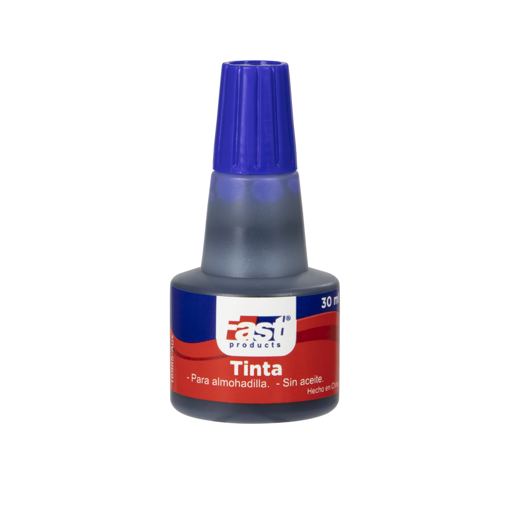 TINTA P ALMOHADILLA FAST GOTERO 30ML AZUL