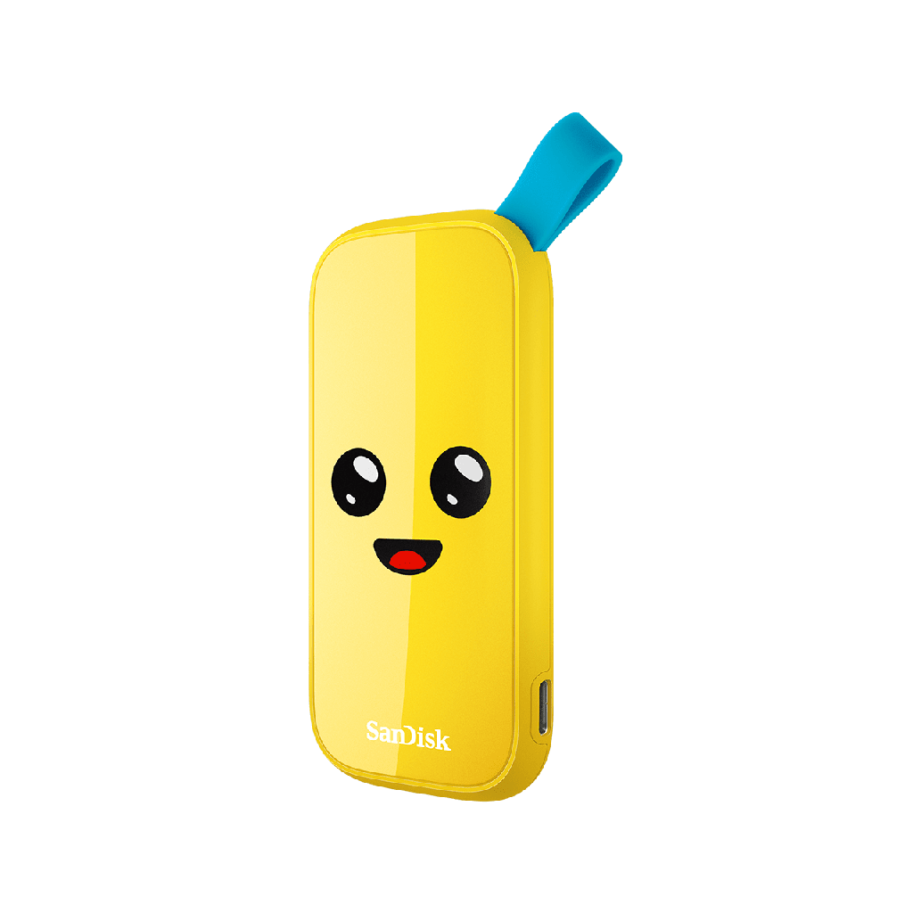 SanDisk SSD - External hard drive - 2 TB - Solid state drive - Peely