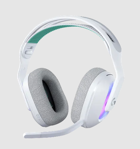 Audífonos Logitech - G522 - Wireless - con LightSync RGB - Blanco