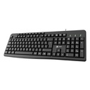 Teclado multimedia español - Xtech  - USB - Negro XTK-140S
