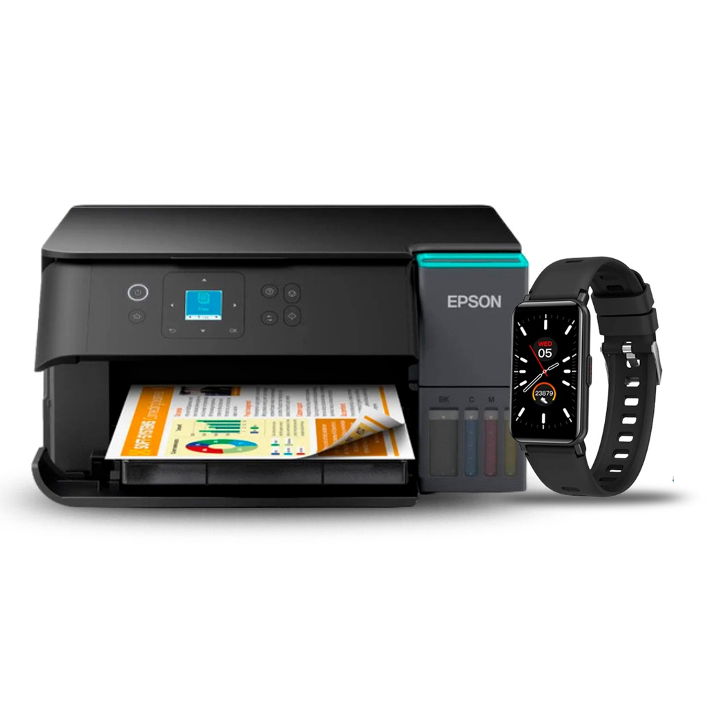 Impresora Multifuncional EPSON L4360 + Reloj GRATIS