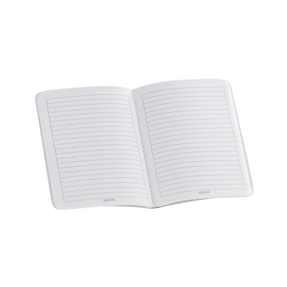 CUADERNO COSIDO VIVO 100H PEQUEÑO 239965 RAYADO