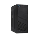 Case Media Torre Xtech de escritorio ATX Chasis ATX con unidad de fuente de alimentación 600W ps Color negro