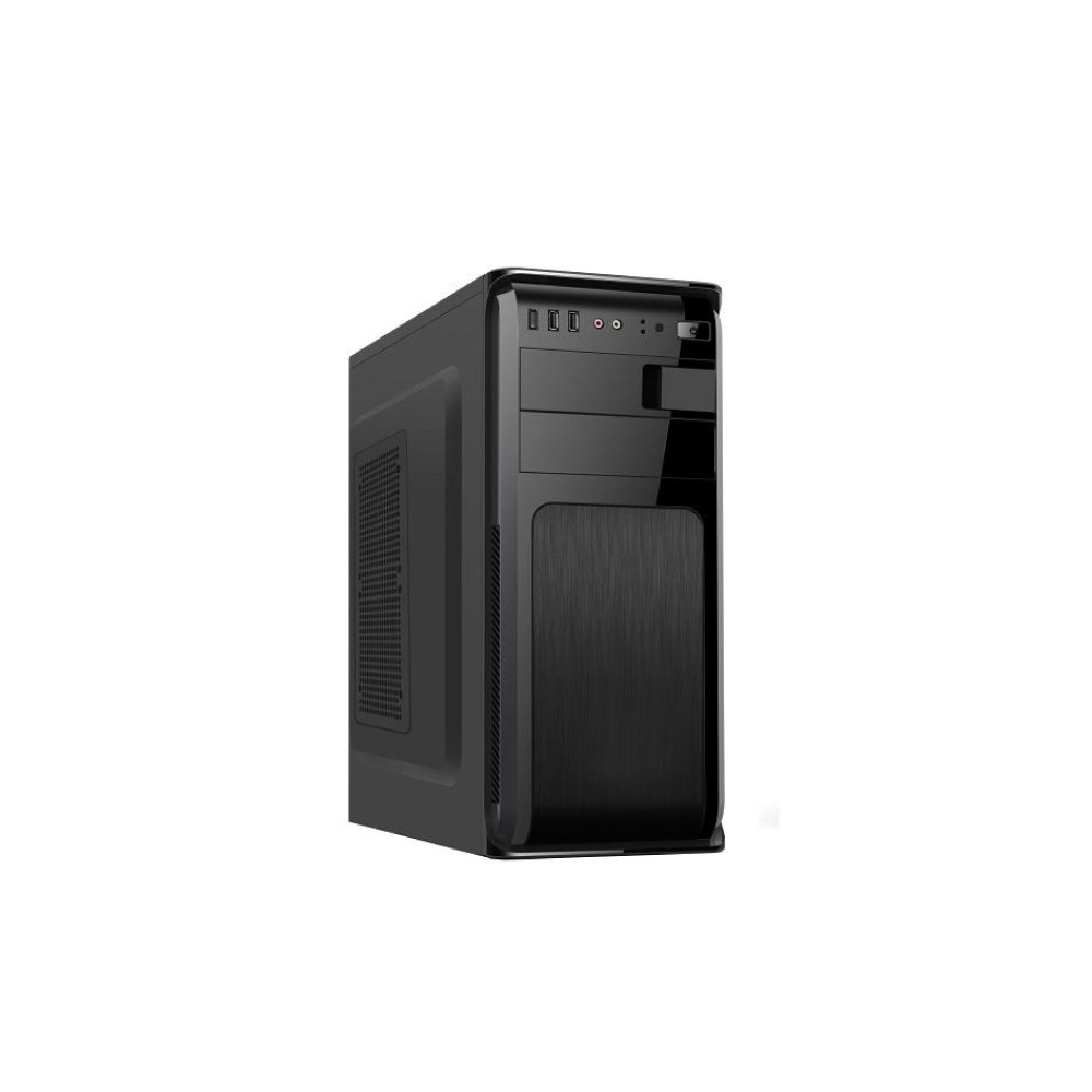 Case Xtech XTQ-209 para escritorio Media torre ATX 600 vatios Color negro USB/Audio
