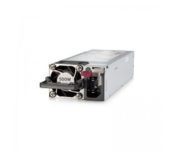 Fuente de alimentación HPE conectabl e en caliente / redundante (módulo de inserción) - Flex Slot - 80 PLUS Platinum - CA 100-240 V - 500 vatios - 563 VA