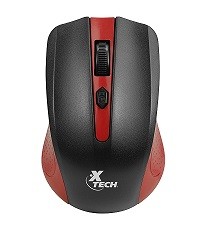 Mouse Xtech XTM-310RD 2.4 GHz Inalámbrico 1600dpi Color rojo