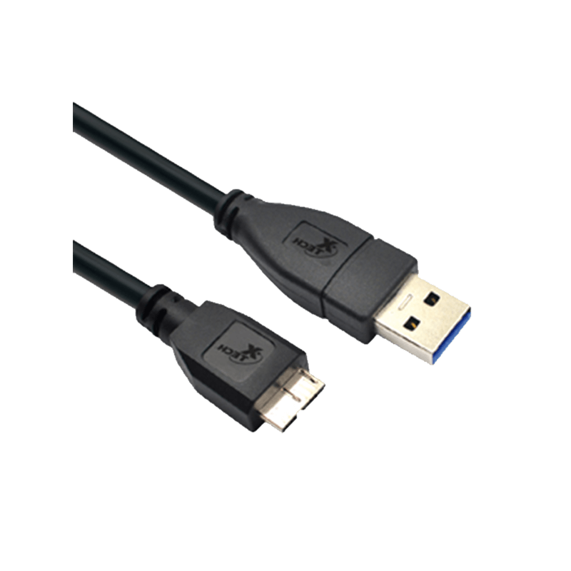 Cable Xtech XTC-365 Data USB a Micro USB 3.0 91 Cm Color Negro