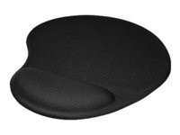 Mouse pad con Apoya Muñecas Klip Xtreme KMP-100 Color negro