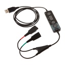 Adaptador para auriculares Jabra LINK 265  USB (M) a Desconexión rápida