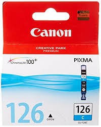 Tinta Canon Cyan (CLI126C) 4810 5210 611 