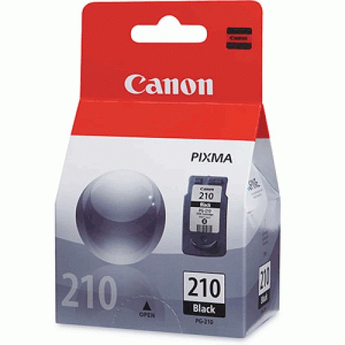 Tinta Canon Negro (PG210) para IP-2700,MX330, MP240, MP480, MP490, iP2702, MX340, MX350, MX320, MP250, MP270